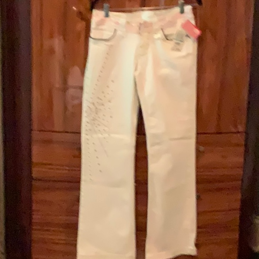 Eckored boot leg pants